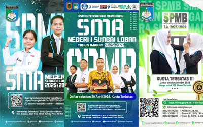 PRA SPMB SMA NEGERI 1 SUNGAI LOBAN TAHUN AJARAN 2025/2026